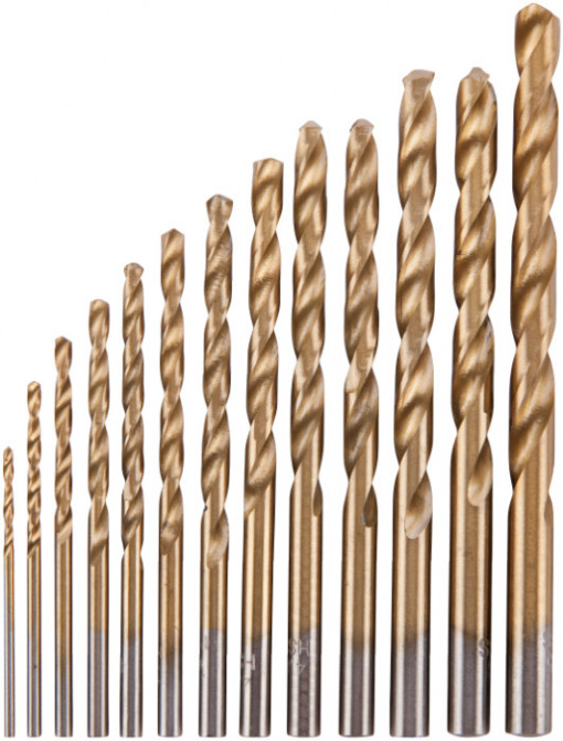 Burghiu Metal HSS Titanat 13 Pcs / D[mm]: 1.5-6.5