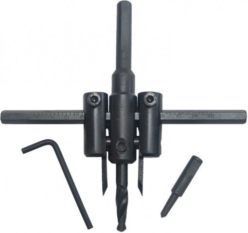 Freza Reglabila pt Gipscarton-Set / g[mm]: 25; D[mm]: 20-120