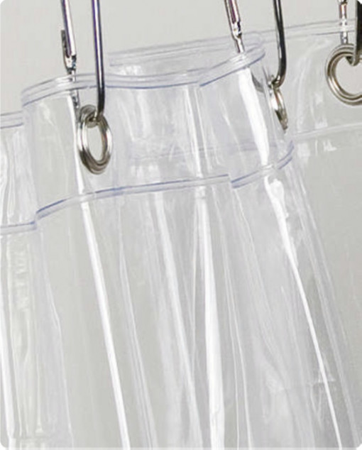 Perdea de Dus Transparenta / D[m]: 1.8x1.8
