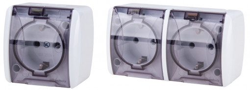 Priza cu Capac Schuko PT 2001