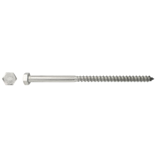 Surub pt Lemn cu Cap Hexagonal DIN 571 P