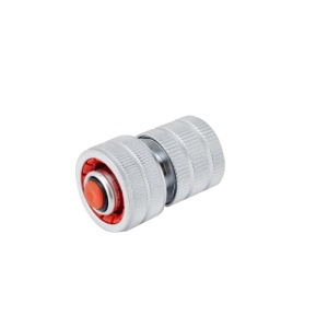 Conector Furtun cu Opritor Aluminiu PLUS