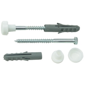 Suruburi Fixare WC Alb 2 Pcs / D[mm]: 6; L[mm]: 75