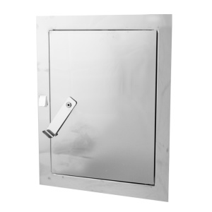Usa Vizitare Horn Inox cu Zavor