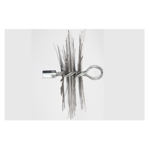 Cap de Perie Arici Rotund Otel / D[mm]: 200; L[mm]: 170