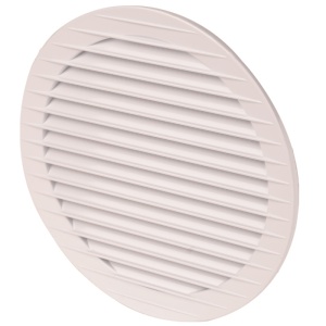Grila de Ventilatie Rotunda cu Plasa 2085 EvoSanitary