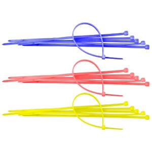 Colier Plastic Colorat / 100 bucati