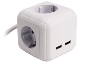 Cub Multifunctional cu Priza Schuko si USB