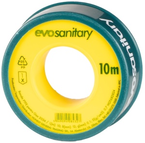 Banda PTFE pentru Gaz 2034 / l[mm]: 12; L[m]: 10; G[mm]: 0.1; D[g/cm3]: 0.7 / 10 bucati