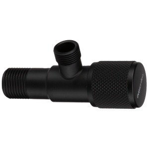 Robinet Coltar Inox Negru cu Cap Armatura Ceramic 1186