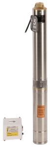 Pompa Submersibila Inox 750W Centrifugala 12 Turbine Panou de Comanda Rezistenta Sporita la Nisip Evosanitary Plus