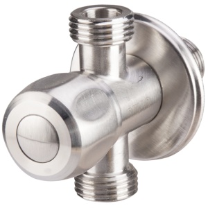 Robinet Coltar Inox 3 Cai cu Cap Armatura Ceramic