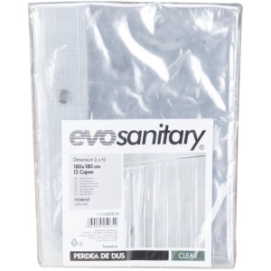 Perdea de Dus Transparenta ESS / D[m]: 1.8x1.8