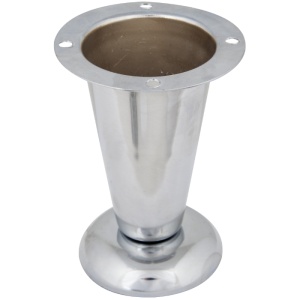 Picior de Mobilier 4767 / Material: Otel; Tip: Fix; H[mm]: 100; C: Crom