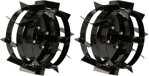Roti Metalice Motosapa si Motocultor cu Manicot Evotools Plus / D[mm]: 400; 2 bucati