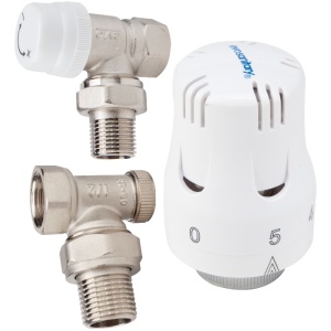 Set Robinet cu Termostat si Robinet Retur / D[inch]: 1/2