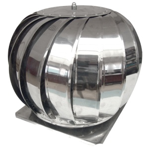 Capac Terminal Cos de Fum Rotativ INOX cu Talpa Bg ESP / D[mm]: 200