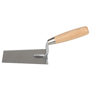 Mistrie Inox Trapezoidala Maner Lemn ETP