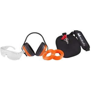 Kit Motocoasa 3 / Ochelari, Casti de Protectie, 2 Role Fir Nylon, Ham Motocoasa cu Protectie B