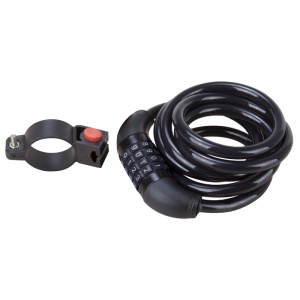 Lacat Cablu cu Protectie si Cifru pt Bicicleta 4512