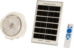 Lampa Solara pentru Tavan cu Telecomanda / P[W]: 6