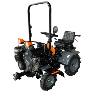 Motocultor Ride-On 4x4 (Minitractor) R1200 Evotools PLUS Motor Diesel KAMA Pornire Electrica / P[CP]: 12