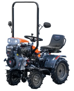 Motocultor Ride-On (Minitractor) 4x4 R1200-1 Diesel KAMA Pornire Electrica EvoTools +Plus / P[CP]: 12