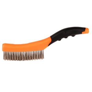 Perie Sarma Inox Maner Plastic 2 culori / L[mm]: 120; l[mm]: 18; N[randuri]: 4