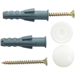 Suruburi Fixare Oglinda Alb 2 Pcs / D[mm]: 4
