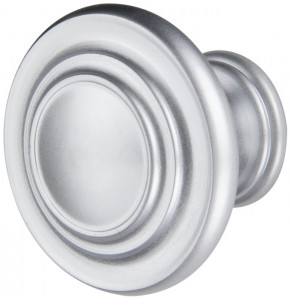 Buton Mobilier 4981 / D[mm]: 33; H[mm]: 25; C: Crom Satinat