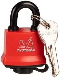 Lacat Rezistent la Apa cu Capac din Plastic Evotools