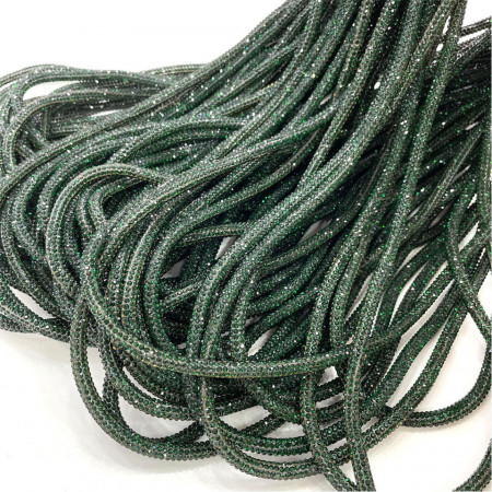Decorative Chain Decorative Round Str Str Strings, Imperial Green, 4mm