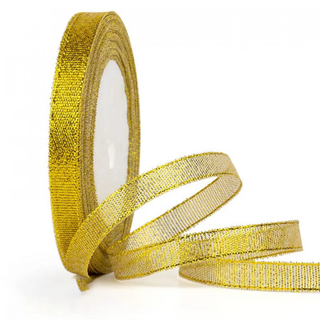 Aurie Lurex Braid, 1cm (22 m/roll)
