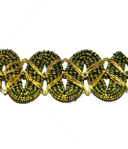 Lurex Lacing Tape, 2.5 cm