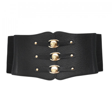 Corset Belt, Black, Elastic