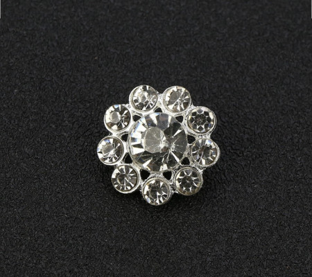 Crystal Buttons, 19MM, (5 pieces/set)
