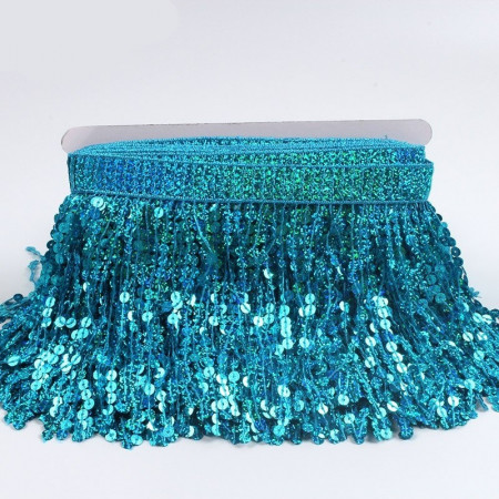 Sparkles Fringes, Turquoise