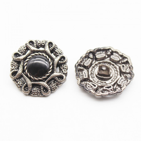 Retro Metal Buttons, 23mm, (5pcs/set)