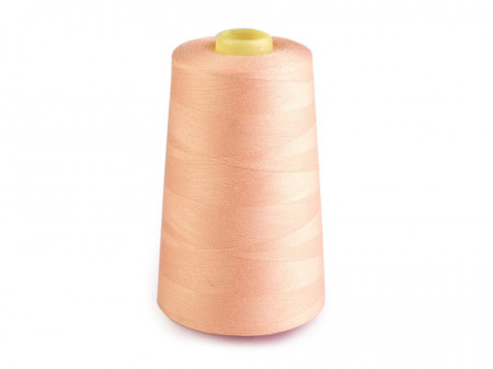 With sewing thread, Peach