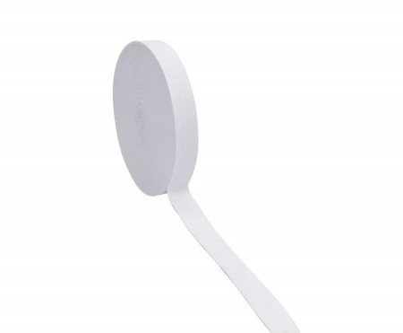 Elastic Lat White, 1 cm