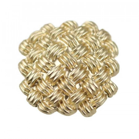 Golden Metallic Buttons, 30mm