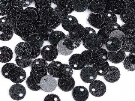 Black Shiny Sparkles