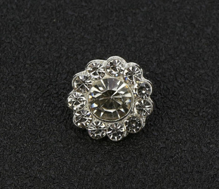Crystal Buttons, 15MM