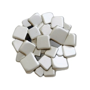 Asymmetric Metal Buttons, 27mm (6 pcs/set) - Img 2