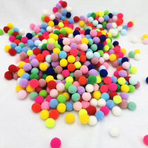 Ciucuri Pom Pom Colorati 1.5Cm