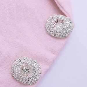 Crystal buttons, 22mm (5 pieces/set) - Img 2