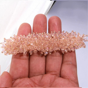 Decorative bead appliqué, 9.5 cm - Img 4