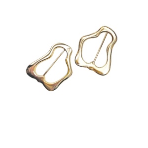 Decorative Metal Buckle, 49x60 mm - Img 2