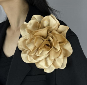 Decorative Satin Flowers, 21cm - Img 5