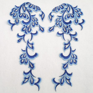 Embroidered applications with sequins - Img 2